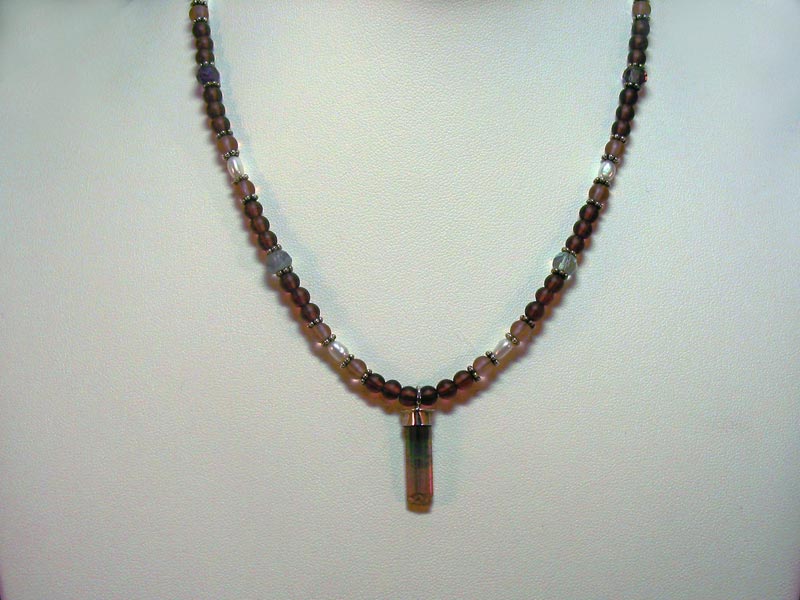 Bi-Color Tourmaline Necklace