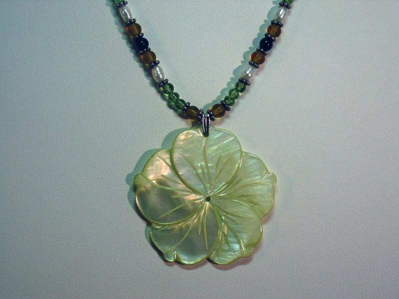 Mother of Pearl  Necklace