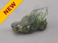 Quartz with Bisolite inclusions 