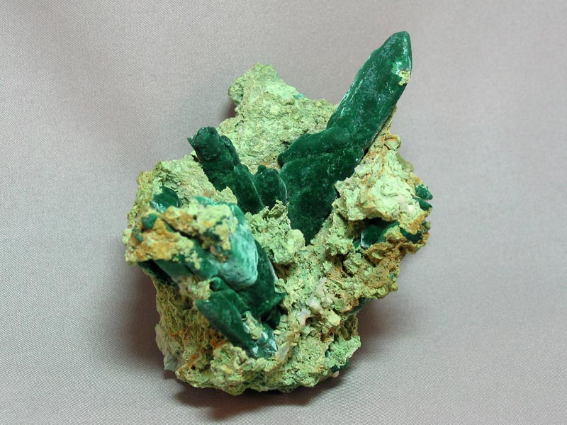 Malachite pseudomorph after Azurite