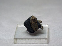 Smoky Quartz on Brookite