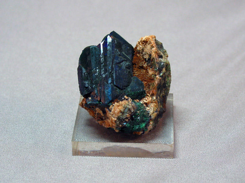 Malachite pseudomorph after Azurite