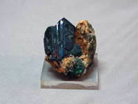 Malachite pseudomorph after Azurite