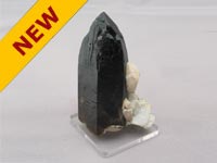 Smoky Quartz with Feldspar and Albite 