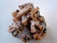 Quartz pseudomorph after Anhydrite